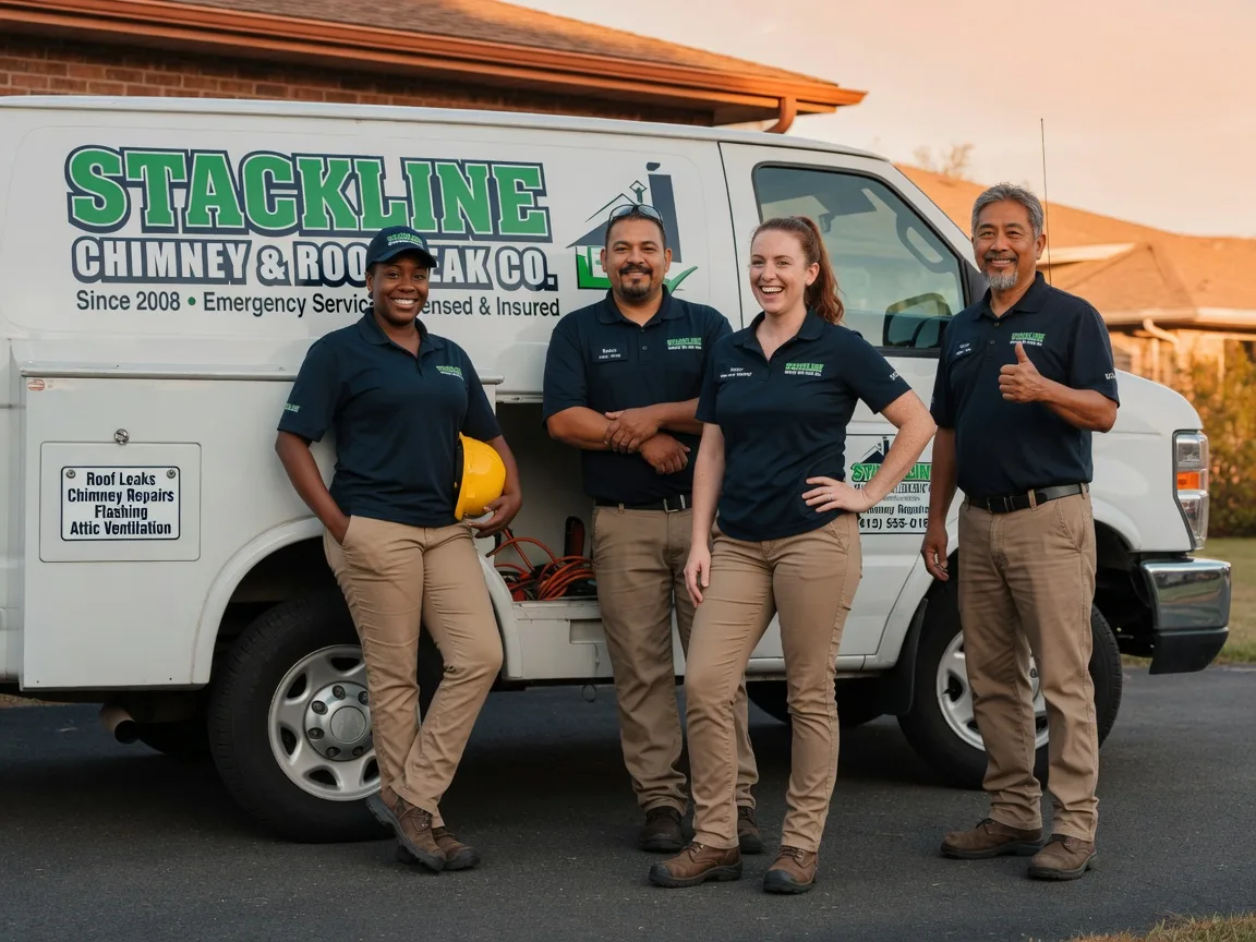 Chimney flashing repair company in Waynesville, NC